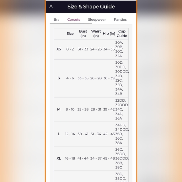 NWOT..... Adore Me Satin Victorian Floral Corset Size L - Picture 14 of 14